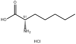 (S)-2-aminoheptanoicacidhydrochloride Structure