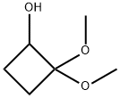 2,2-dimethoxycyclobutan-1-ol Structure