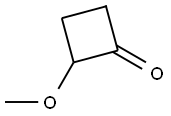 2-methoxycyclobutan-1-one Structure