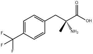 4-Trifluoromethyl-a-methyl-D-phenylalanine Structure