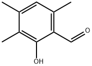 Benzaldehyde, 2-hydroxy-3,4,6-trimethyl- 구조식 이미지