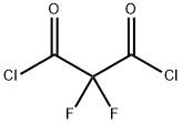 Propanedioyl dichloride, 2,2-difluoro- Structure