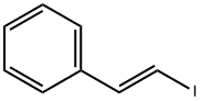 Benzene, [(1E)-2-iodoethenyl]- 구조식 이미지