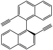 (S)-2,2'-Diethynyl-1,1'-binaphthalene Structure