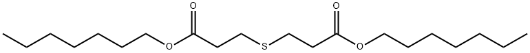 Diheptyl 3,3'- thiodipropionate 구조식 이미지