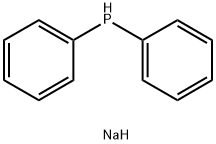 Sodium diphenyl phosphate 구조식 이미지