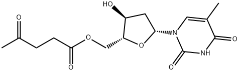 5'-O-Levulinoyl-thymidine Structure