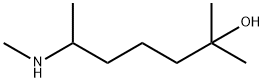 2-Heptanol, 2-methyl-6-(methylamino)- 구조식 이미지
