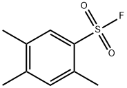 Benzenesulfonyl fluoride, 2,4,5-trimethyl- Structure