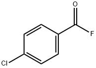 Benzoyl fluoride, 4-chloro- Structure