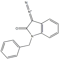 1-benzyl-3-diazoindolin-2-one Structure