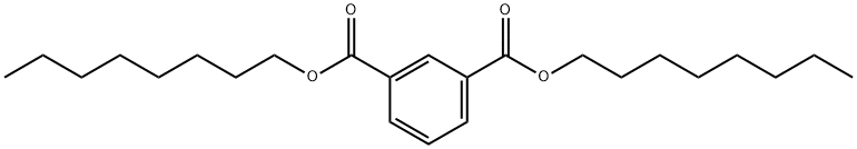 Isophthalic acid, n-octyl ester 구조식 이미지