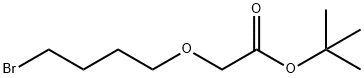 tert-butyl 2-(4-bromobutoxy)acetate 구조식 이미지
