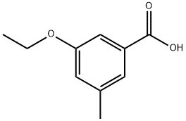 3-Ethoxy-5-methylbenzoic Acid 구조식 이미지