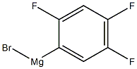 Magnesium, bromo(2,4,5-trifluorophenyl)- Structure