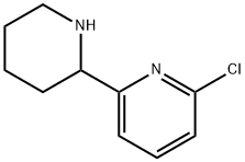 2-chloro-6-(piperidin-2-yl)pyridine Structure