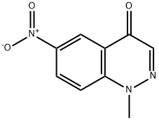 1-methyl-6-nitro-4(1H)-Cinnolinone Structure