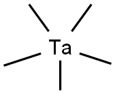 pentamethyl tantalum Structure