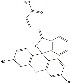 fluorescein acrylamide Structure