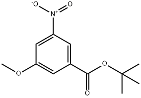3-Methoxy-5-nitro-benzoic acid tert-butyl ester Structure