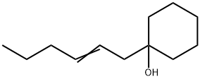 Cyclohexanol, 1-(2-hexen-1-yl)- 구조식 이미지