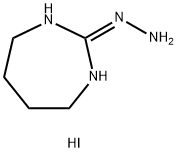 (4,5,6,7-Tetrahydro-1H-[1,3]diazepin-2-yl)-hydrazine hydriodide Structure