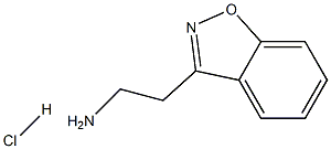 2-(1,2-benzoxazol-3-yl)ethan-1-amine hydrochloride 구조식 이미지