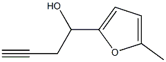 1-(5-methylfuran-2-yl)but-3-yn-1-ol Structure