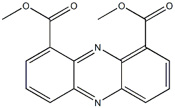 dimethyl 1,9-phenazinedicarboxylate Structure