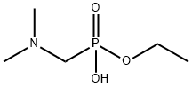 Phosphonic acid, P-[(dimethylamino)methyl]-, monoethyl ester Structure