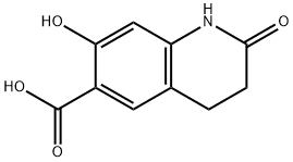 7-Hydroxy-2-oxo-1,2,3,4-tetrahydro-quinoline-6-carboxylic acid Structure
