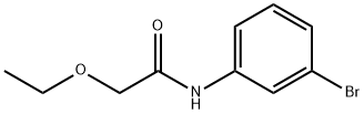 N-(3-bromophenyl)-2-ethoxyacetamide Structure