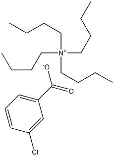 tetrabutylazanium 3-chlorobenzoate Structure