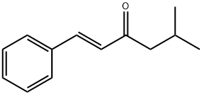 (1E)-5-methyl-1-phenylhex-1-en-3-one Structure