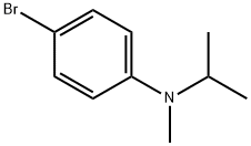 Benzenamine, 4-bromo-N-methyl-N-(1-methylethyl)- Structure