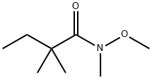 N-methoxy-N,2,2-trimethylbutanamide Structure