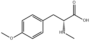 N-Methyl-4-methoxy-D-phenylalanine Structure