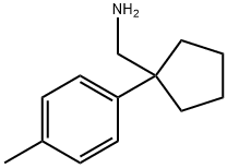 1-(4-Methylphenyl)cyclopentanemethanamine Structure