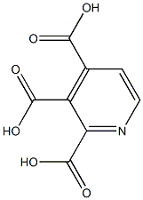 2,3,4-pyridine tricarboxylic acid 구조식 이미지