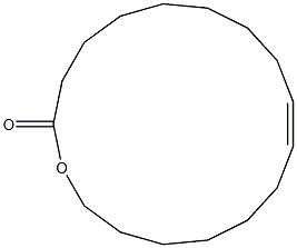 (10E)-1-oxacycloheptadec-10-en-2-one Structure