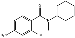 4-amino-2-chloro-N-cyclohexyl-N-methylbenzamide 구조식 이미지