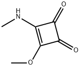 3-methoxy-4-(methylamino)cyclobut-3-ene-1,2-dione Structure