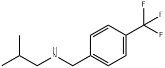 (2-methylpropyl)({[4-(trifluoromethyl)phenyl]methyl})amine 구조식 이미지