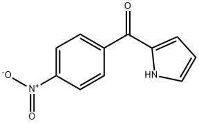 Methanone, (4-nitrophenyl)-1H-pyrrol-2-yl- Structure