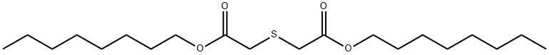 Dioctyl 2,2'-thiodiacetate Structure