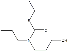 Carbamothioicacid,(3-hydroxypropyl)propyl-,S-ethylester Structure