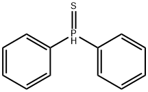 Phosphine sulfide, diphenyl- Structure