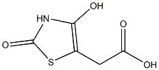 2-(4-hydroxy-2-oxo-2,3-dihydro-1,3-thiazol-5-yl)acetic acid 구조식 이미지