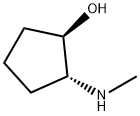 (1R,2R)-2-(methylamino)cyclopentan-1-ol Structure