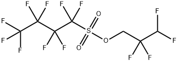 2,2,3,3-Tetrafluoropropyl nonafluorobutanesulfonate Structure